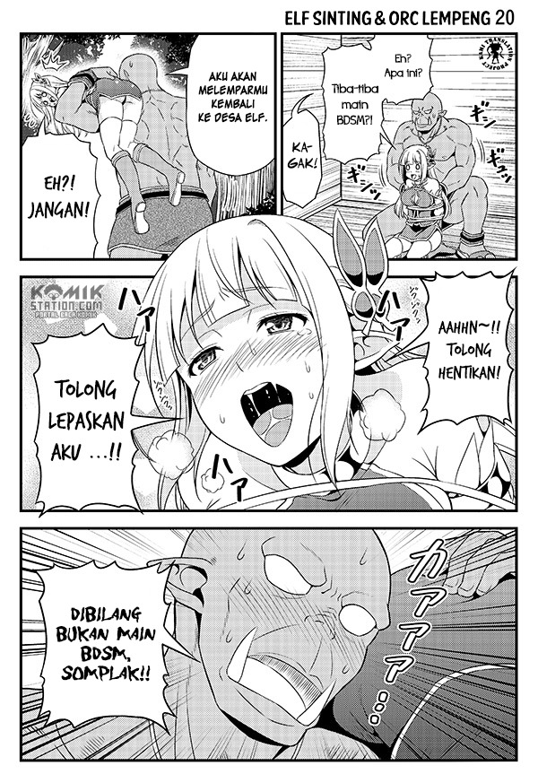 Hentai Elf to Majime Orc: Chapter chapter-3 - Page 6