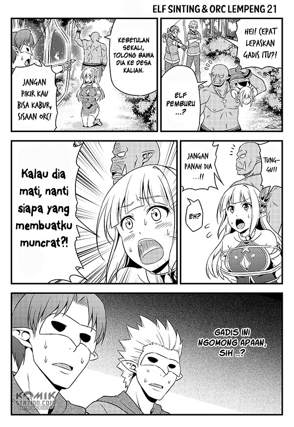 Hentai Elf to Majime Orc: Chapter chapter-3 - Page 8