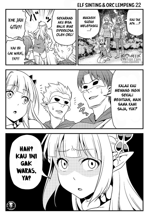 Hentai Elf to Majime Orc: Chapter chapter-3 - Page 9