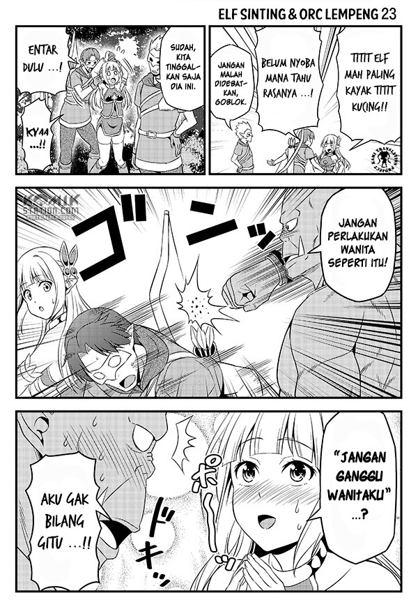 Hentai Elf to Majime Orc: Chapter chapter-3 - Page 10