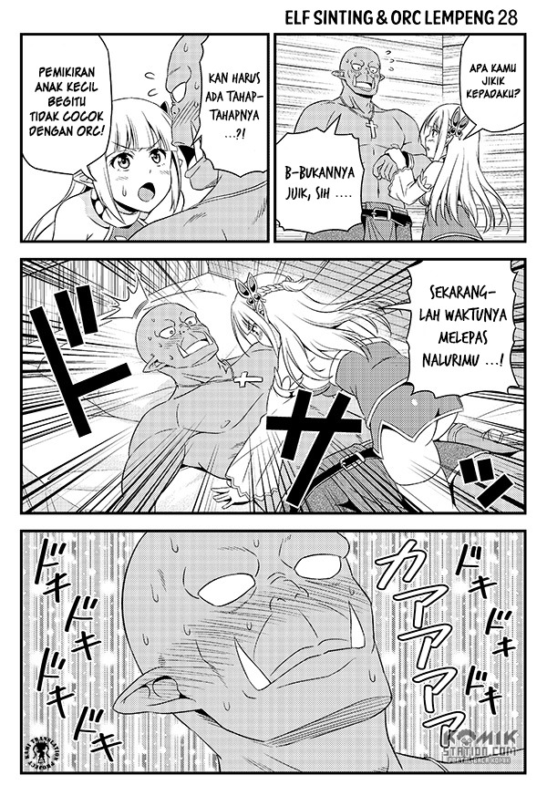 Hentai Elf to Majime Orc: Chapter chapter-4 - Page 5