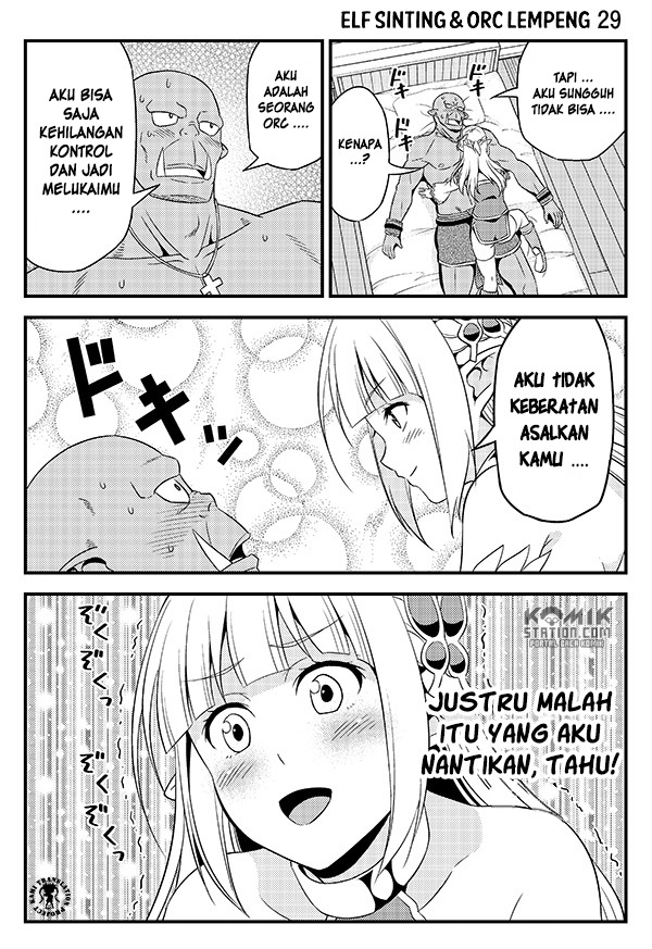 Hentai Elf to Majime Orc: Chapter chapter-4 - Page 6