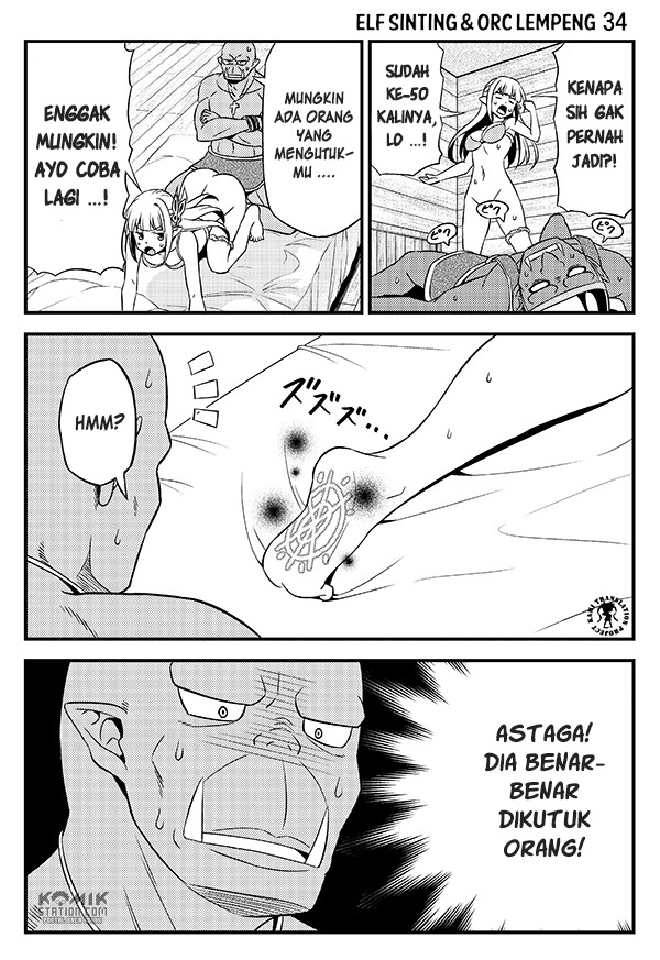 Hentai Elf to Majime Orc: Chapter chapter-5 - Page 4