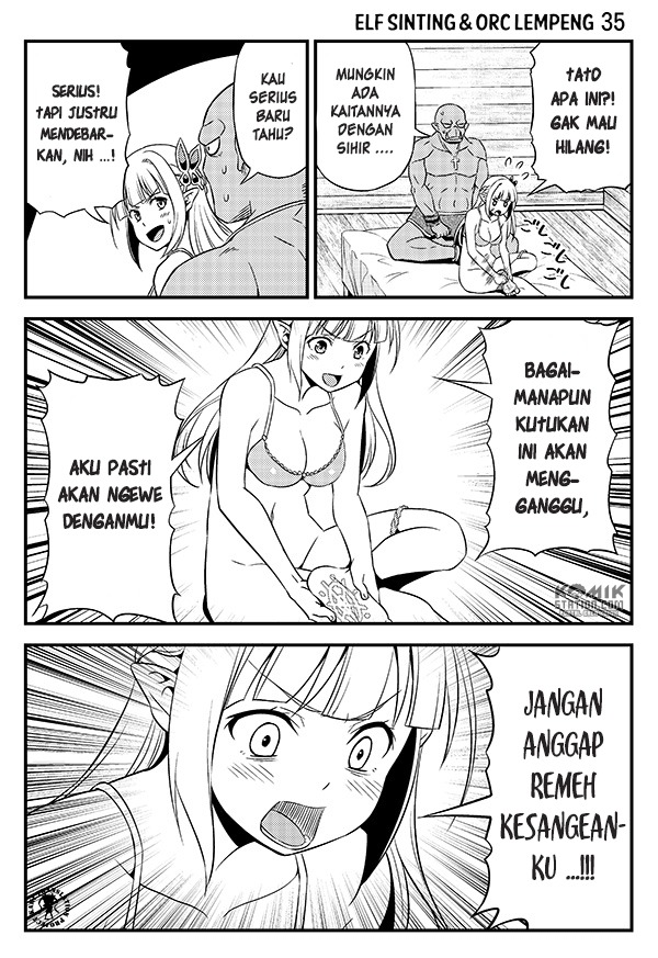 Hentai Elf to Majime Orc: Chapter chapter-5 - Page 5