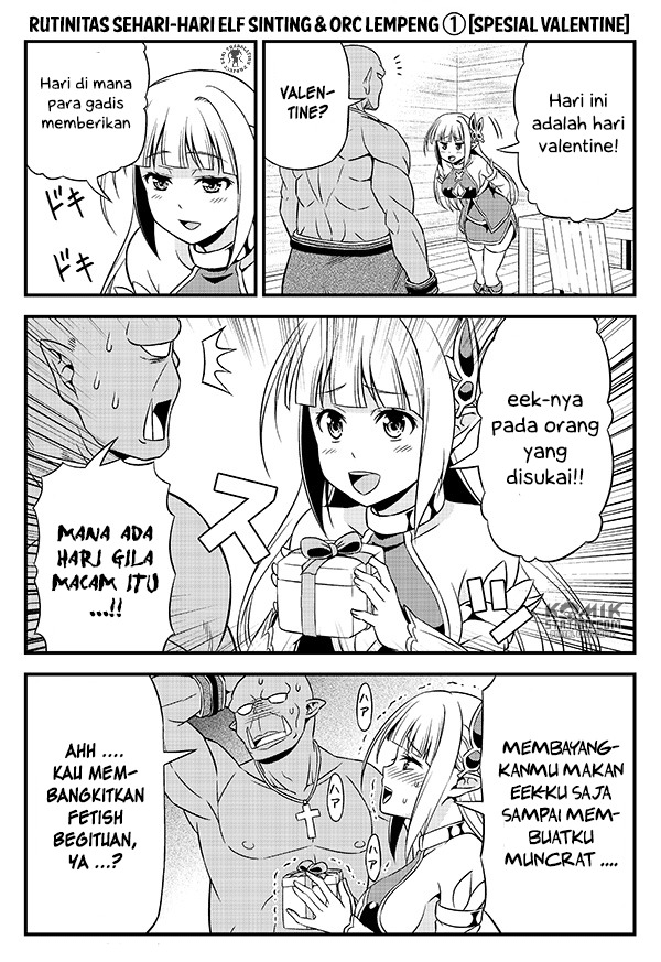 Hentai Elf to Majime Orc: Chapter chapter-9.5 - Page 3