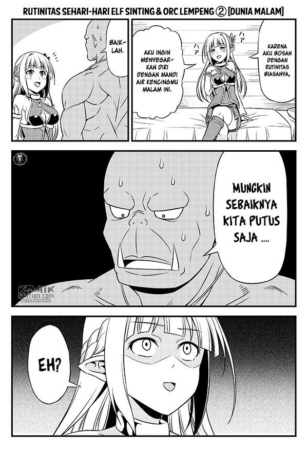 Hentai Elf to Majime Orc: Chapter chapter-9.5 - Page 8