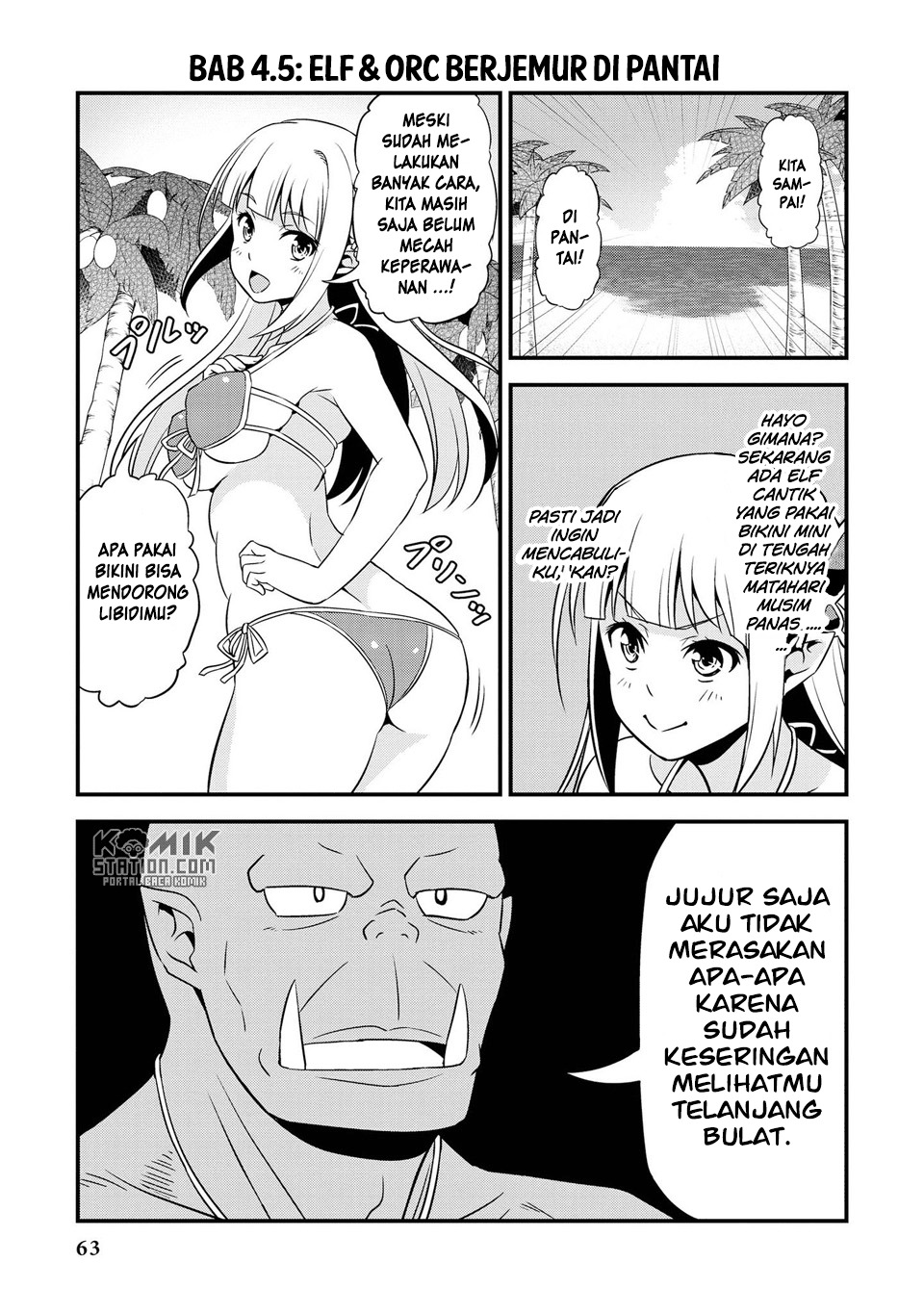 Hentai Elf to Majime Orc: Chapter chapter-9.7 - Page 2