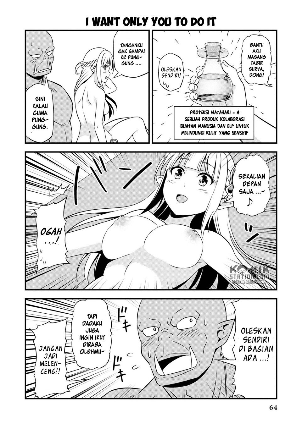 Hentai Elf to Majime Orc: Chapter chapter-9.7 - Page 3
