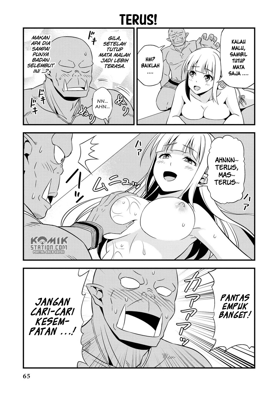 Hentai Elf to Majime Orc: Chapter chapter-9.7 - Page 4
