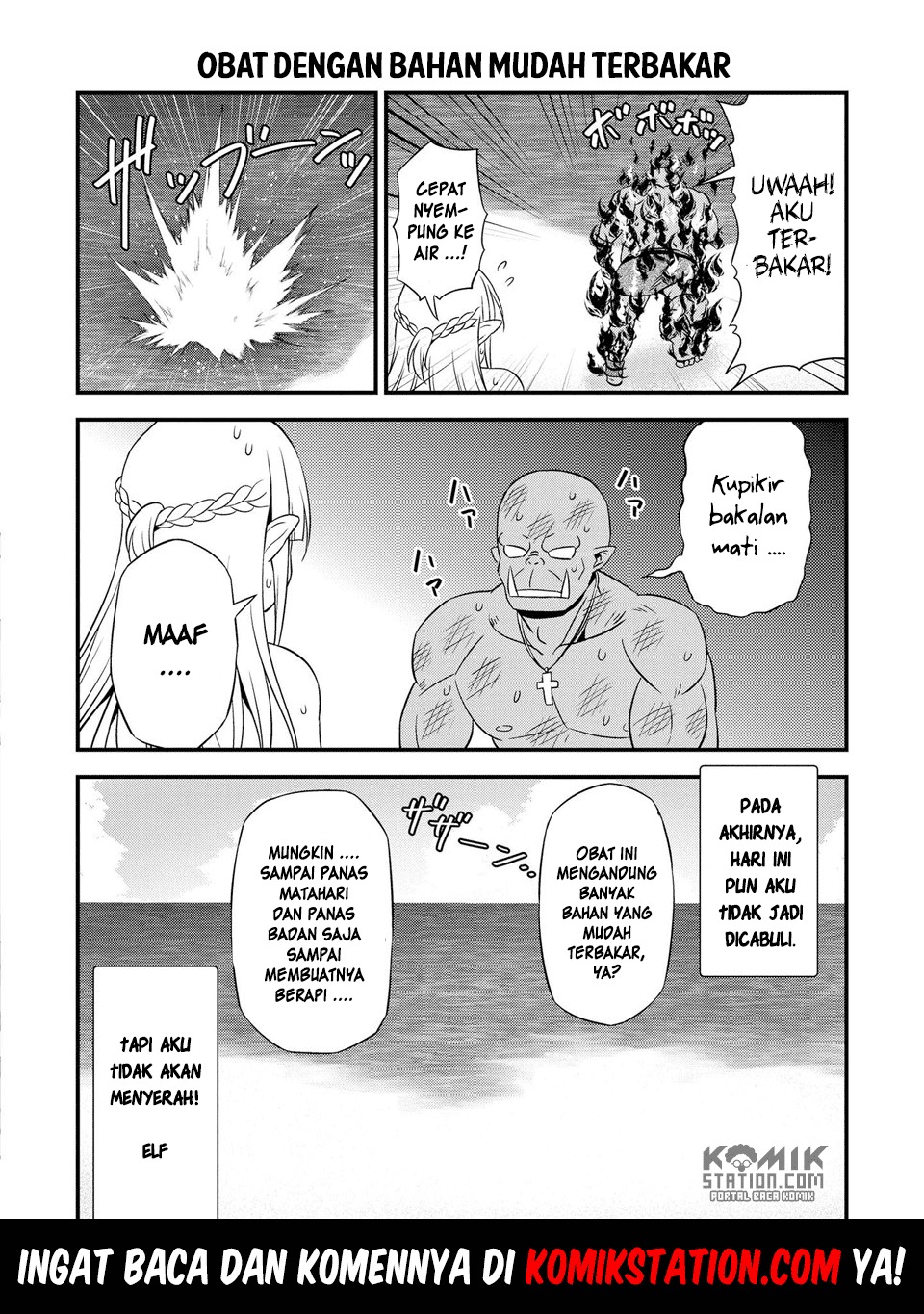Hentai Elf to Majime Orc: Chapter chapter-9.7 - Page 7