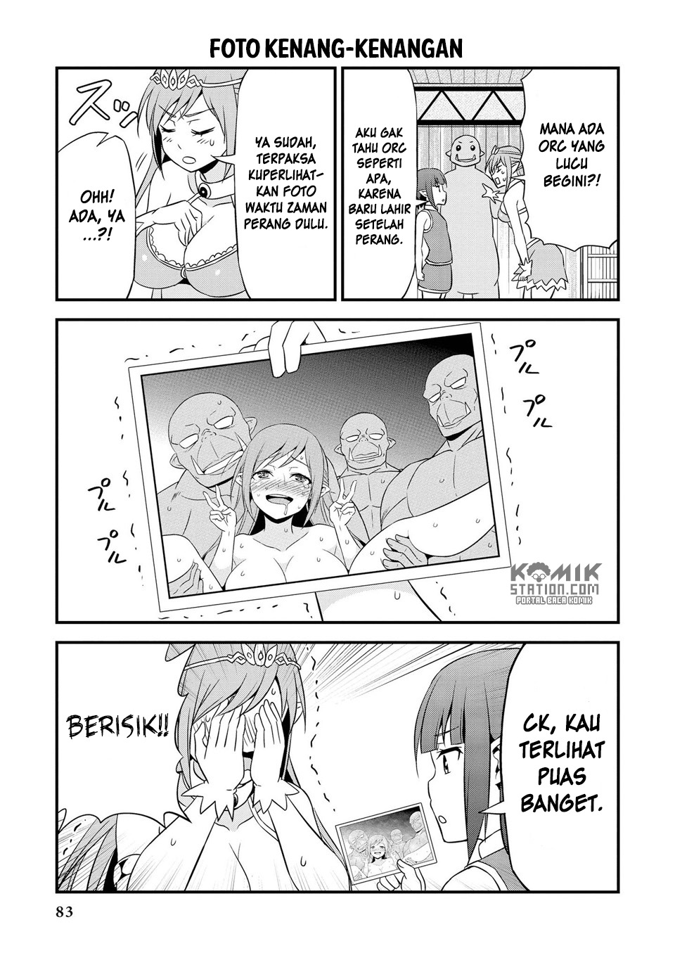 Hentai Elf to Majime Orc: Chapter chapter-9.8 - Page 4