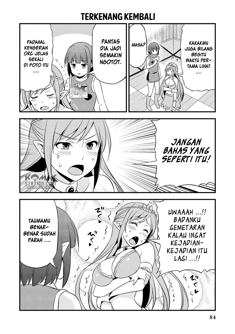 Hentai Elf to Majime Orc: Chapter chapter-9.8 - Page 5