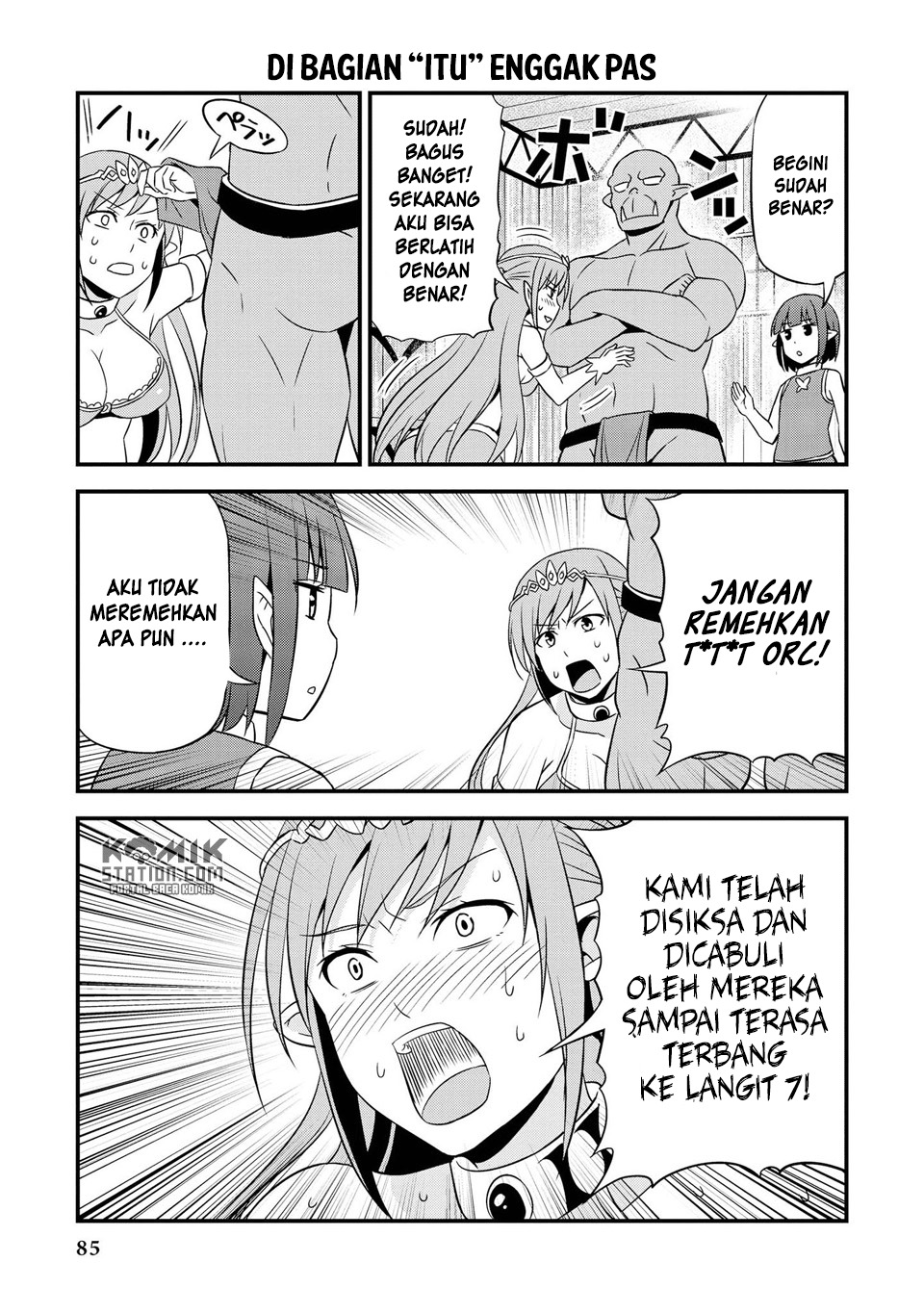 Hentai Elf to Majime Orc: Chapter chapter-9.8 - Page 6