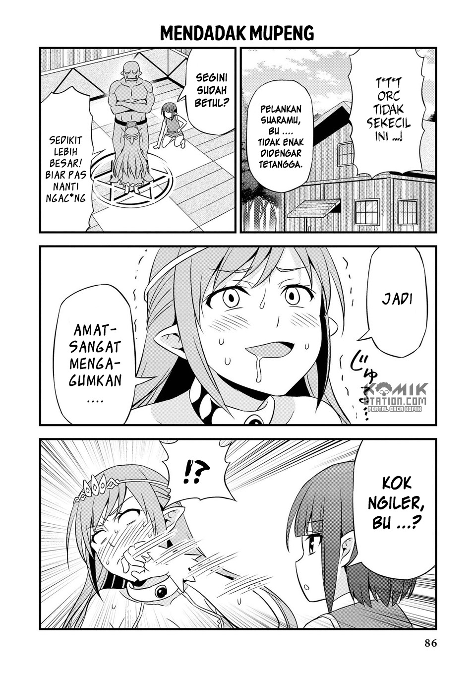 Hentai Elf to Majime Orc: Chapter chapter-9.8 - Page 8