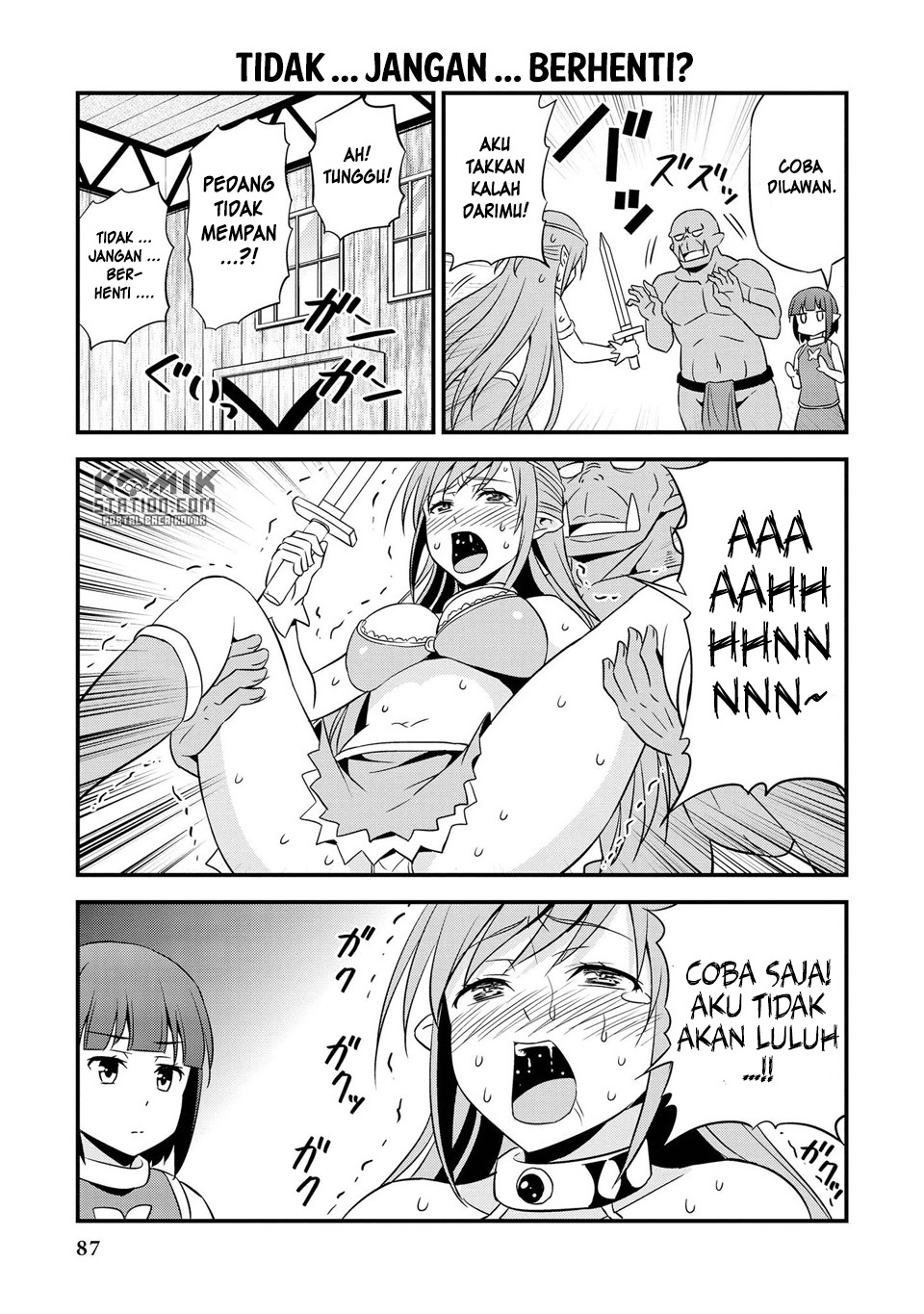 Hentai Elf to Majime Orc: Chapter chapter-9.8 - Page 9