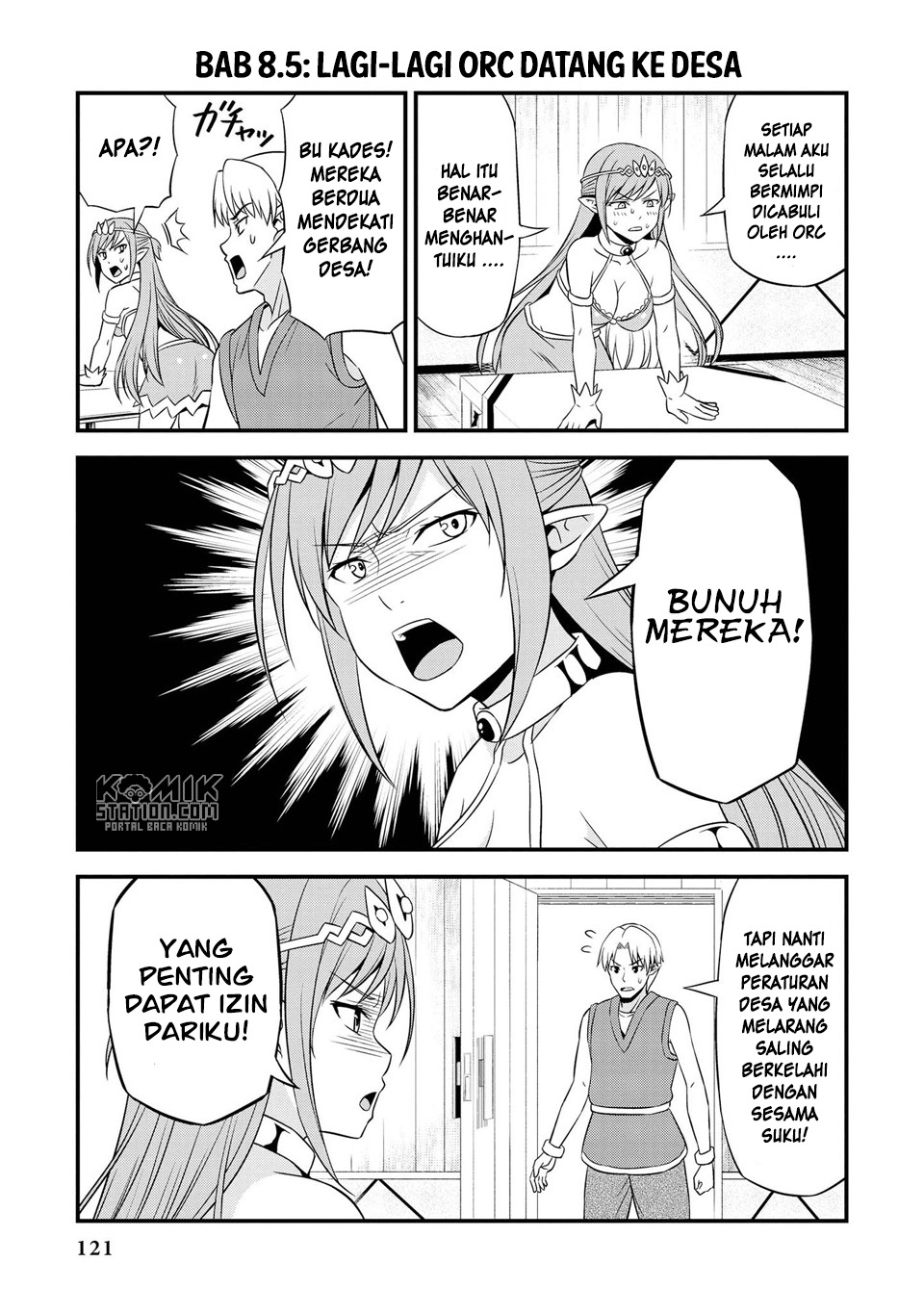 Hentai Elf to Majime Orc: Chapter chapter-9.9 - Page 2