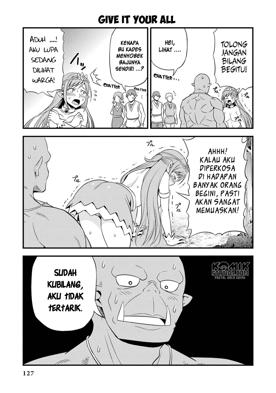 Hentai Elf to Majime Orc: Chapter chapter-9.9 - Page 9