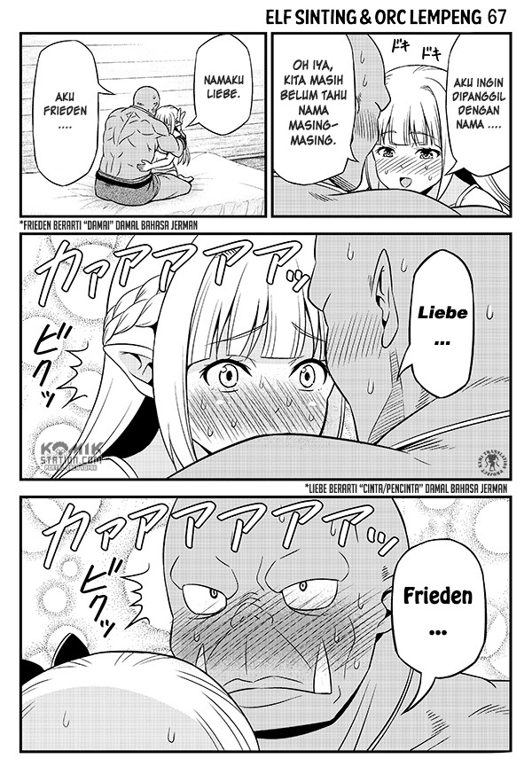 Hentai Elf to Majime Orc: Chapter chapter-9 - Page 4