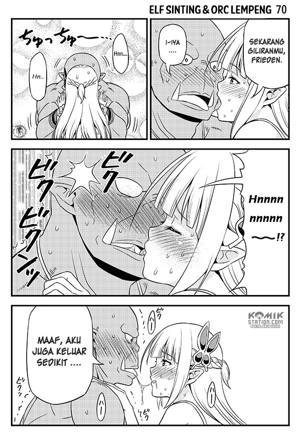 Hentai Elf to Majime Orc: Chapter chapter-9 - Page 8