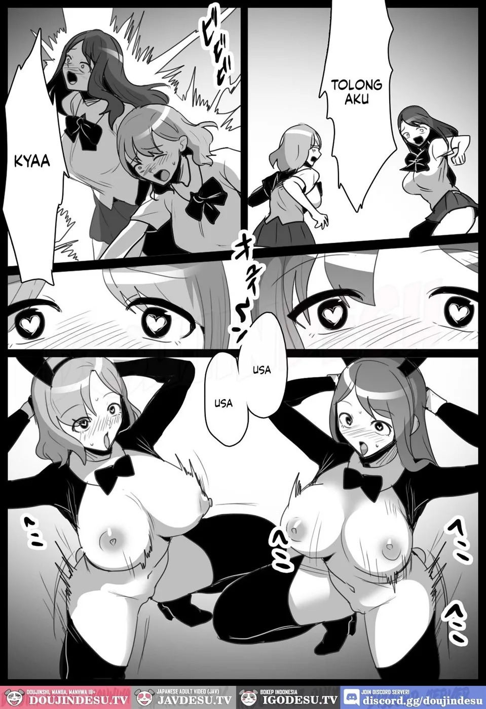 Hero Shonen VS Chinkobi Usa-chan ~Bunny Kaijin no Fuuin no Condom ni Kanzen Haiboku~: Chapter chapter-1 - Page 3