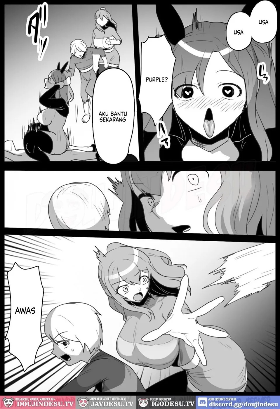 Hero Shonen VS Chinkobi Usa-chan ~Bunny Kaijin no Fuuin no Condom ni Kanzen Haiboku~: Chapter chapter-1 - Page 6