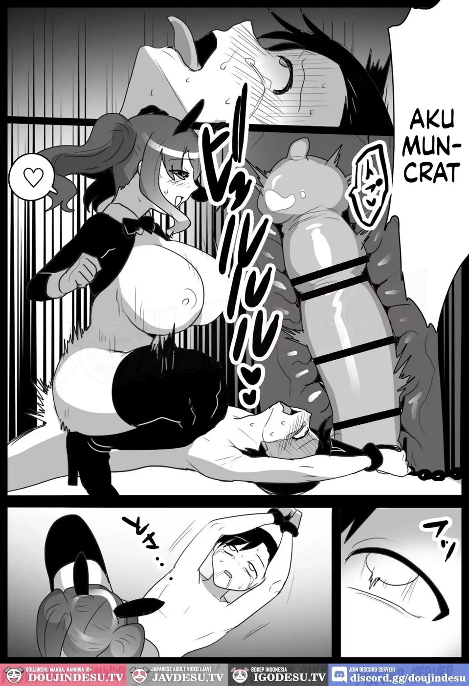 Hero Shonen VS Chinkobi Usa-chan ~Bunny Kaijin no Fuuin no Condom ni Kanzen Haiboku~: Chapter chapter-1 - Page 14