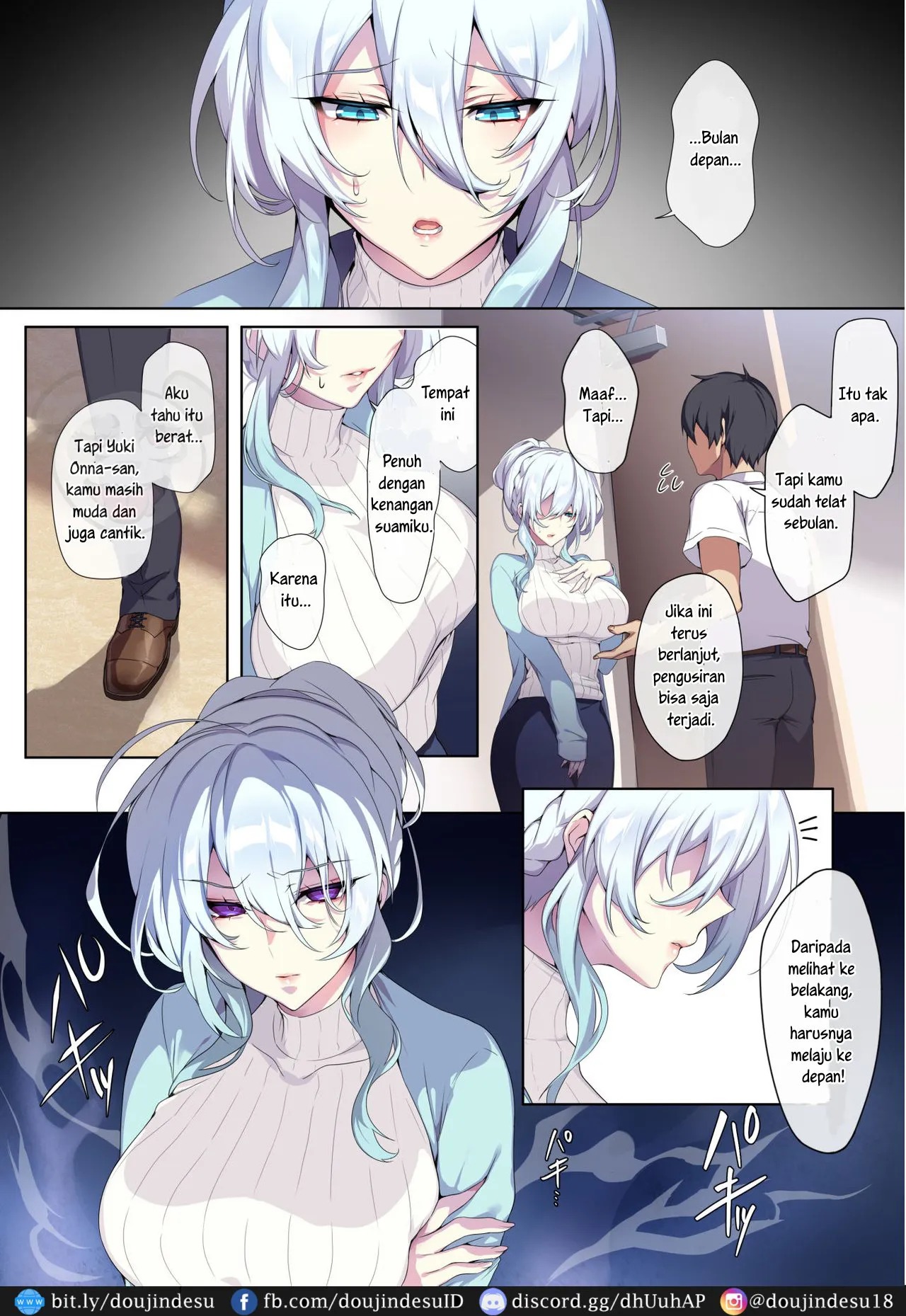 Hitozukiai ga Nigate na Miboujin no Yukionna-san to Noroi no Yubiwa: Chapter chapter-1 - Page 9