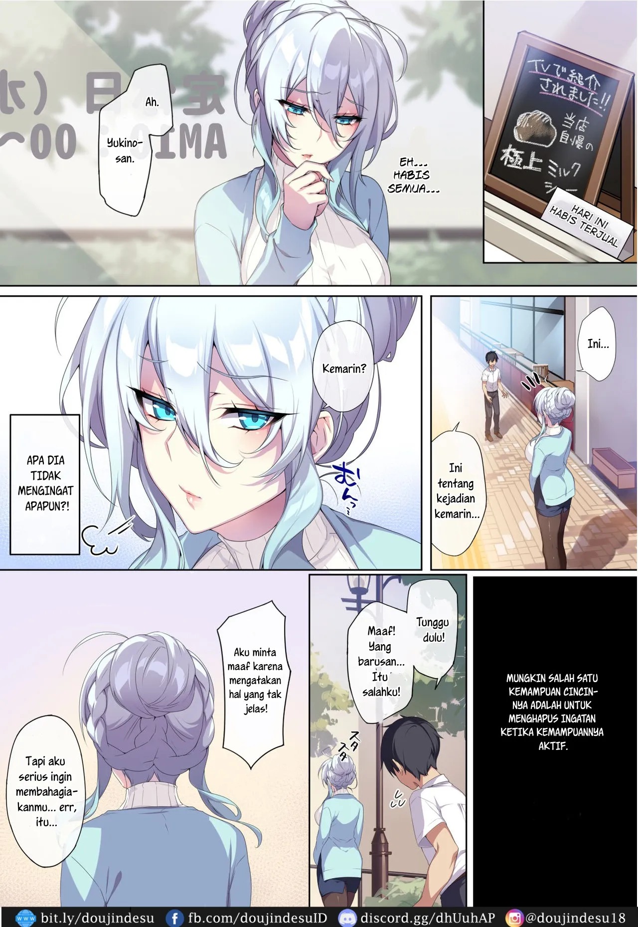 Hitozukiai ga Nigate na Miboujin no Yukionna-san to Noroi no Yubiwa: Chapter chapter-1 - Page 38