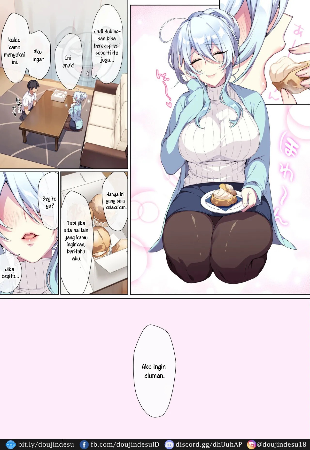 Hitozukiai ga Nigate na Miboujin no Yukionna-san to Noroi no Yubiwa: Chapter chapter-1 - Page 46