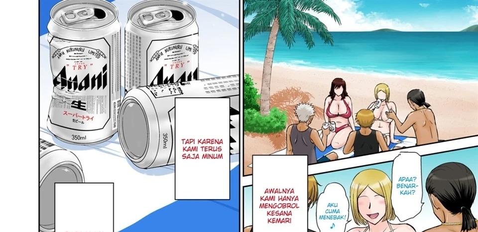 Hitozuma Nanpa! Namahame!! Resort Island: Chapter chapter-1 - Page 22