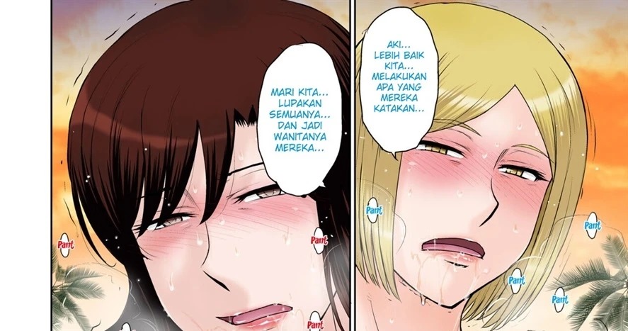 Hitozuma Nanpa! Namahame!! Resort Island: Chapter chapter-1 - Page 154