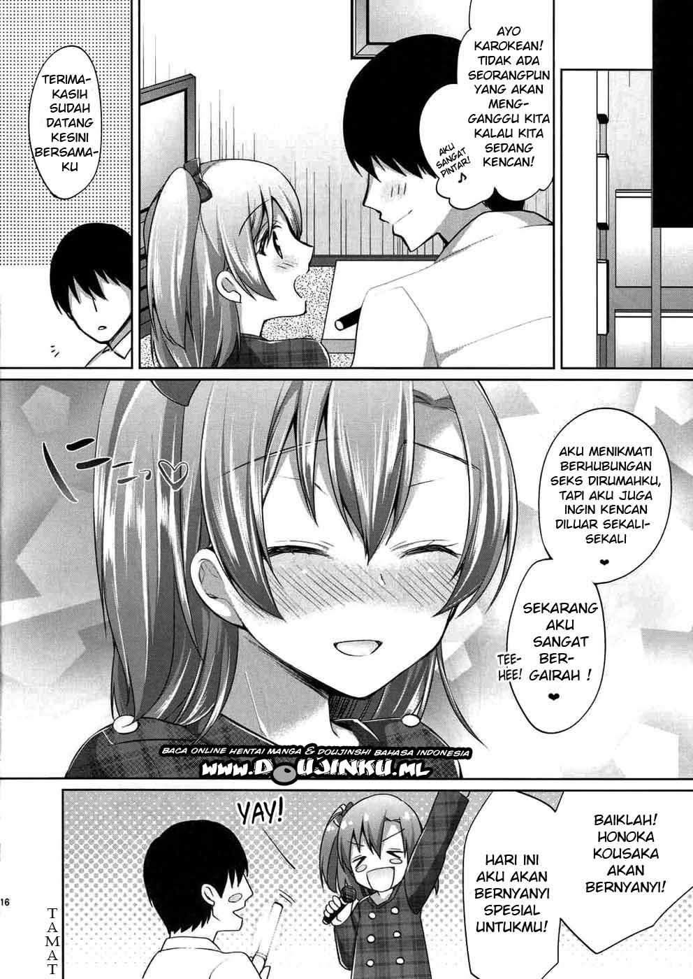 Honoka to Icha Love Ecchi: Chapter chapter-1 - Page 16