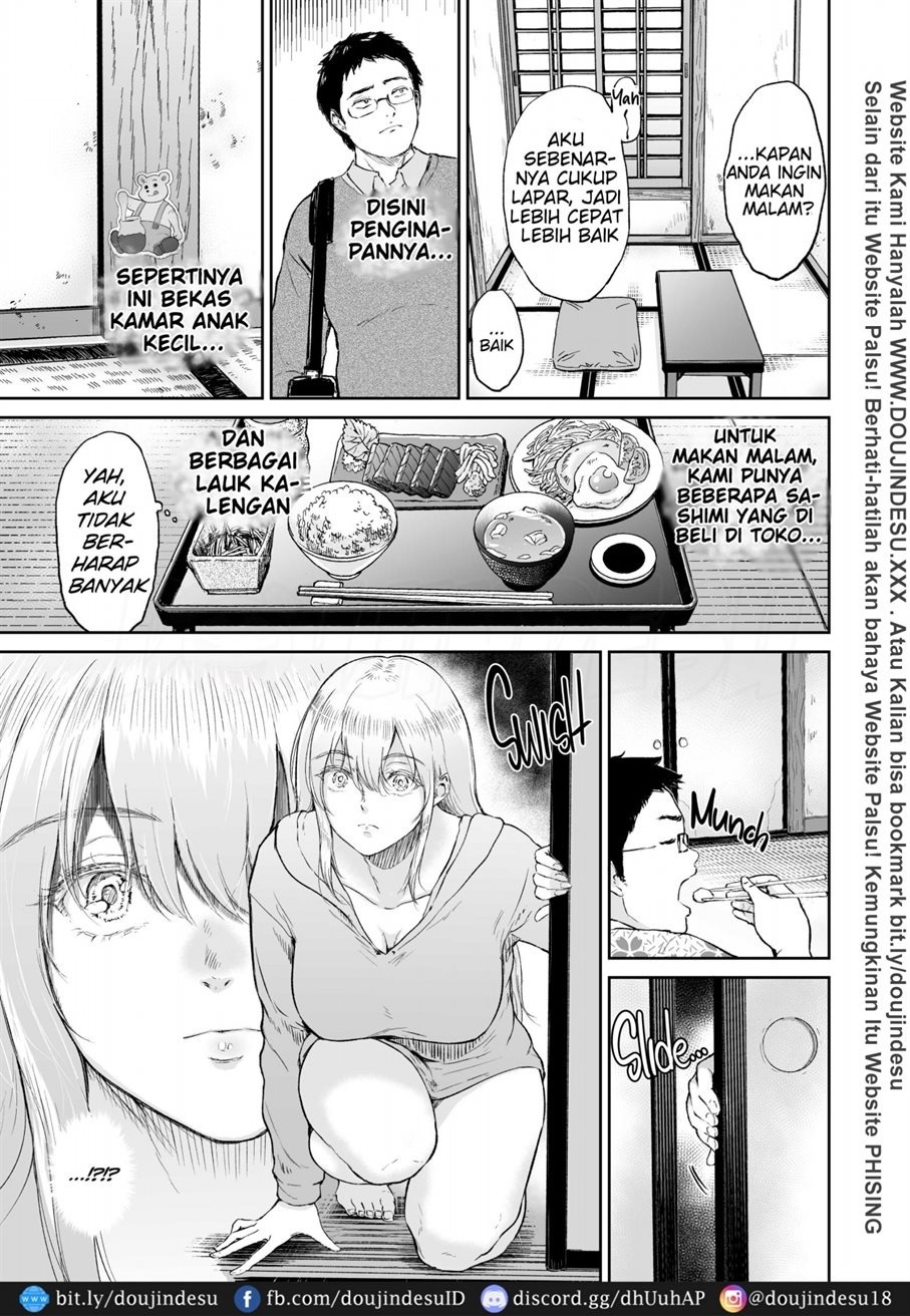 Hoshi no Nai Onsen – Hitou de Deatta Zenra no Kyonyuu Kinpatsu Joshi to…: Chapter chapter-1 - Page 5