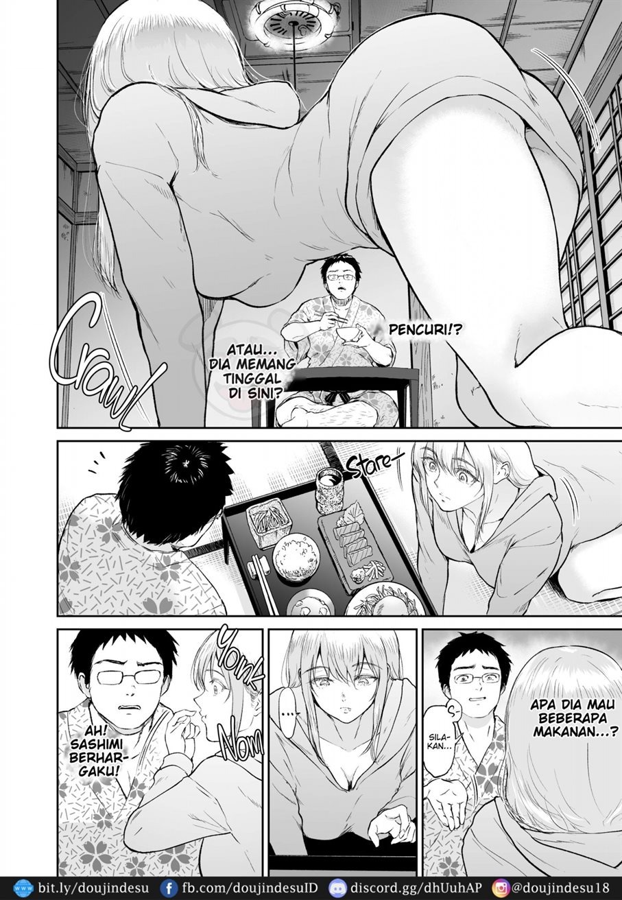 Hoshi no Nai Onsen – Hitou de Deatta Zenra no Kyonyuu Kinpatsu Joshi to…: Chapter chapter-1 - Page 6