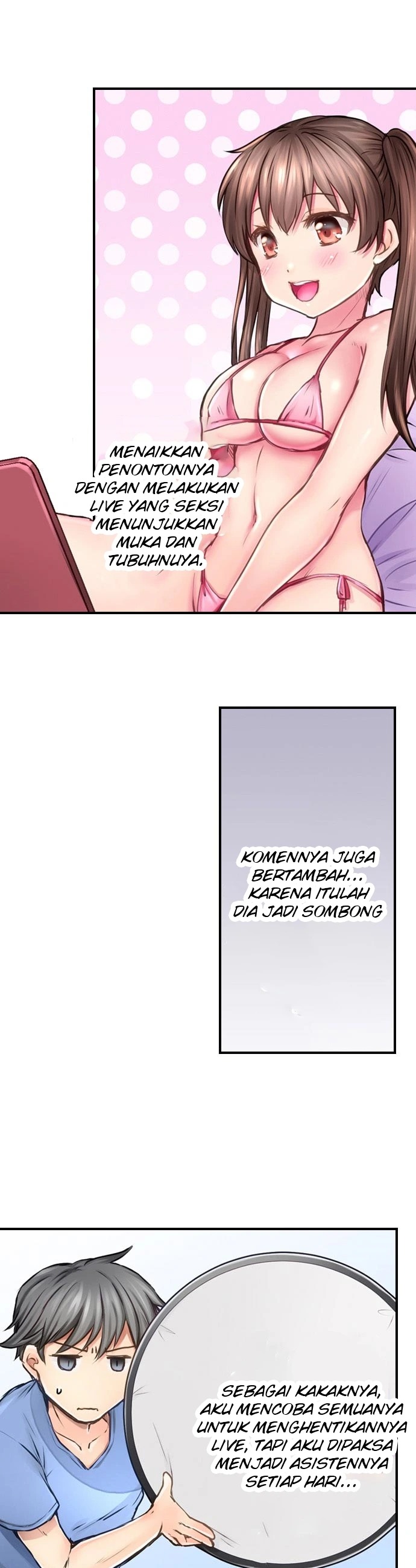 [Housou Jiko] Jitsu wa Watashi... Ima Sex Shitemasu [Etsuran Chuui]: Chapter chapter-4 - Page 7