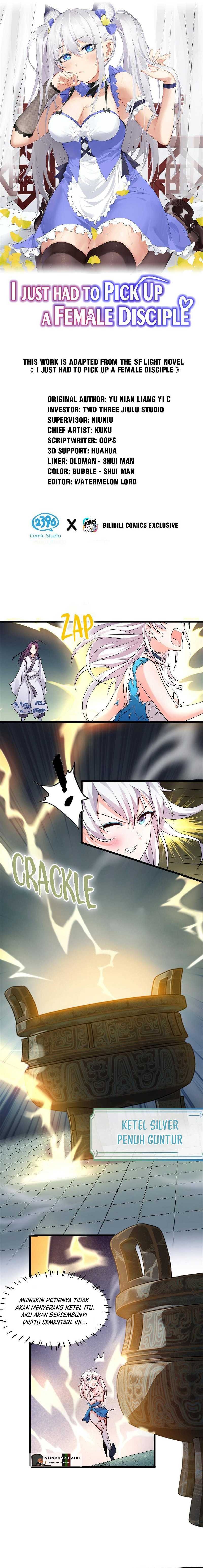 I Just Had to Pick up a Female Disciple: Chapter chapter-21 - Page 1