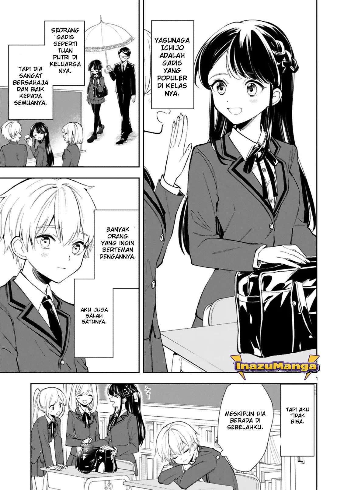 Ichijou-San Wa Kao Ni Deyasui: Chapter chapter-1 - Page 2