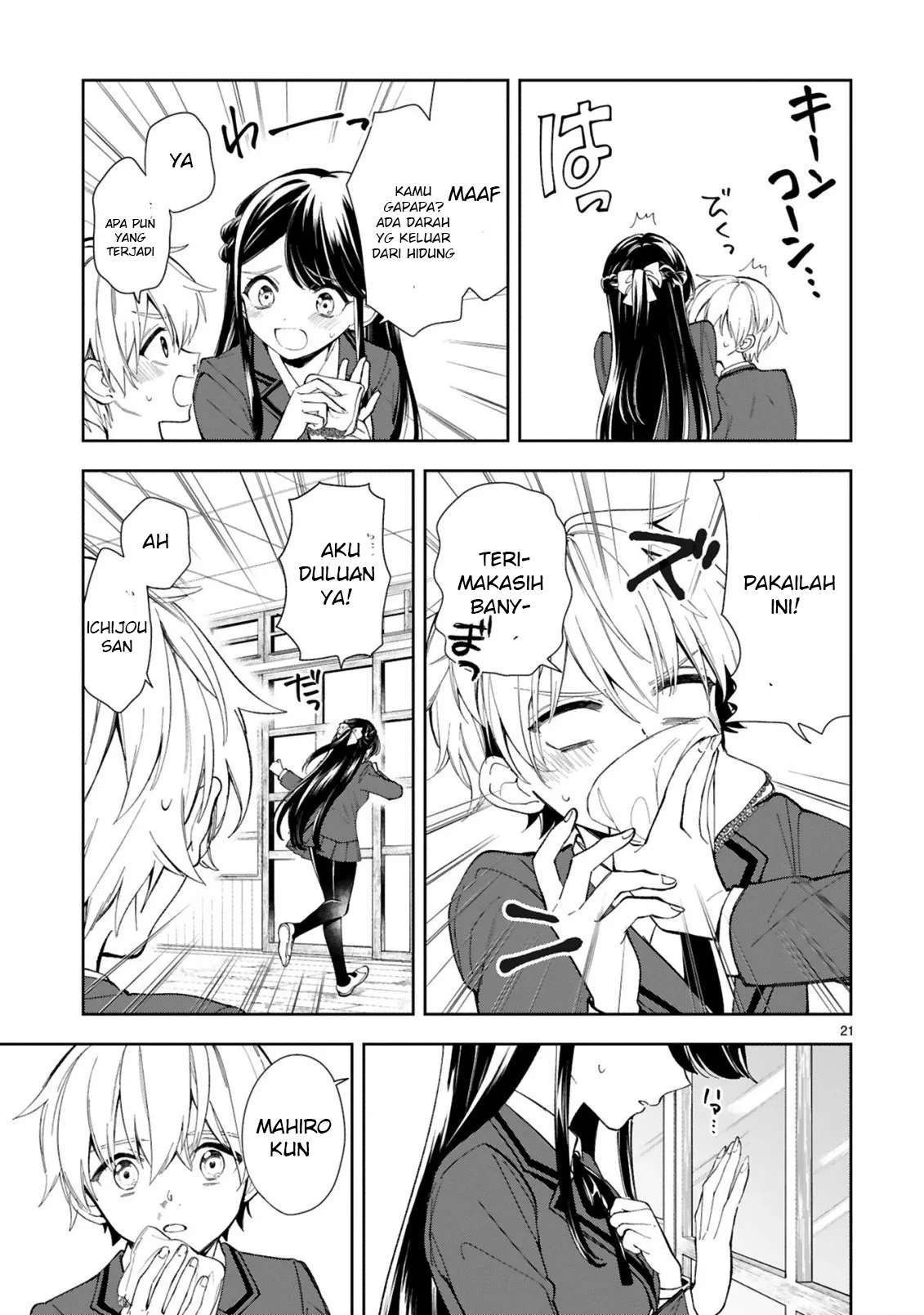 Ichijou-San Wa Kao Ni Deyasui: Chapter chapter-1 - Page 23