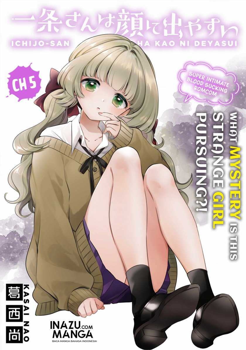 Ichijou-San Wa Kao Ni Deyasui: Chapter chapter-5 - Page 4