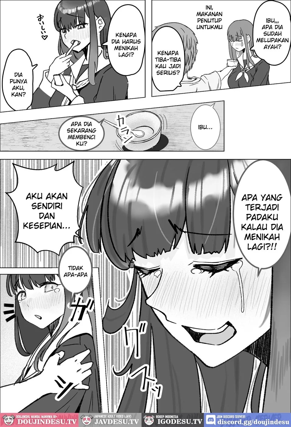 Iede Shite Kita Kyonyuu Osananajimi to Amaama Sex Suru Hanashi: Chapter chapter-1 - Page 8