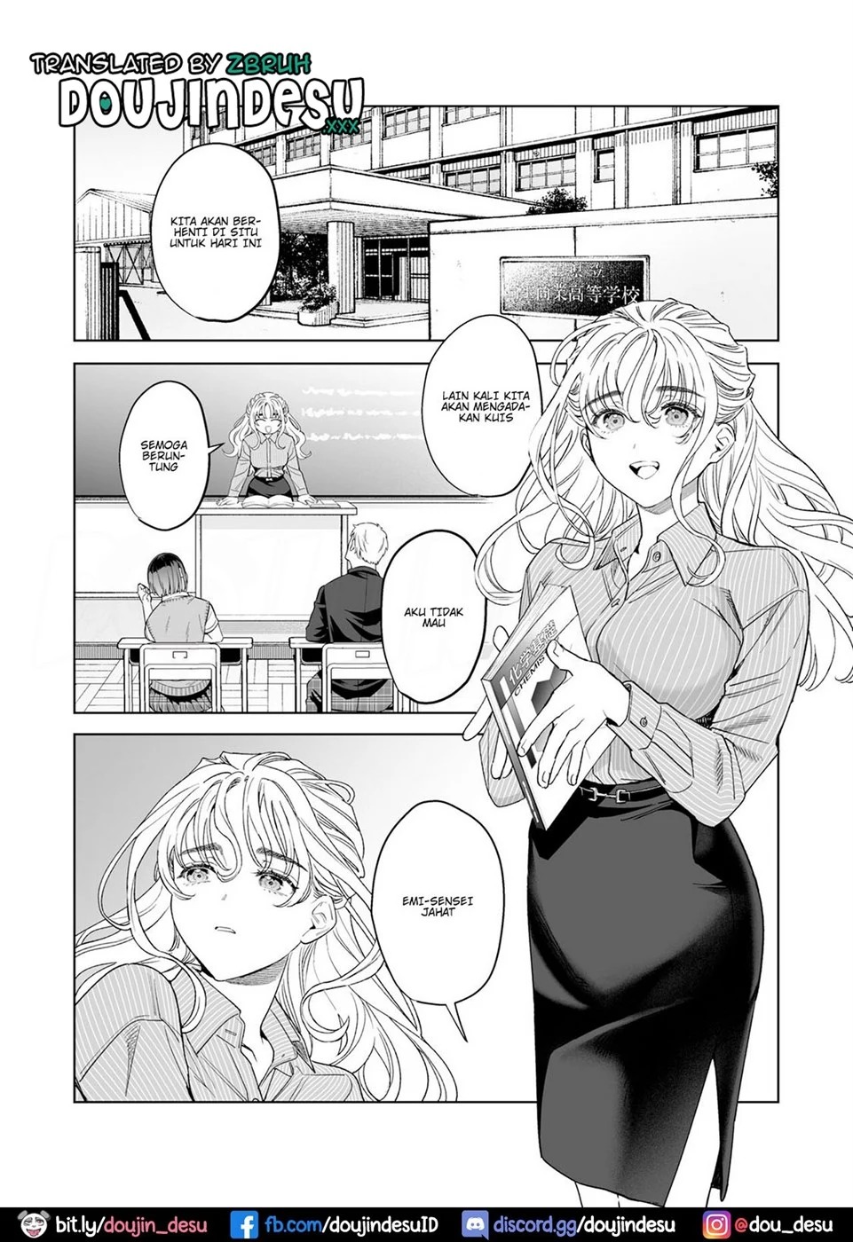 Iinari Sensei Ekoda Emi 28-sai (Hajirau Kimi ga Mitainda): Chapter chapter-1 - Page 4