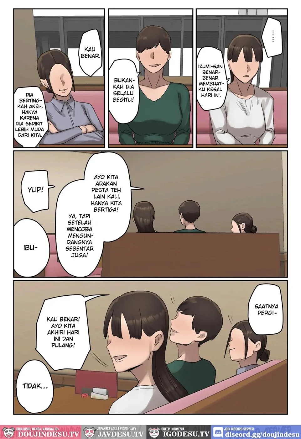Ijiwaru Mama Tomo Taisaku: Chapter chapter-1 - Page 37
