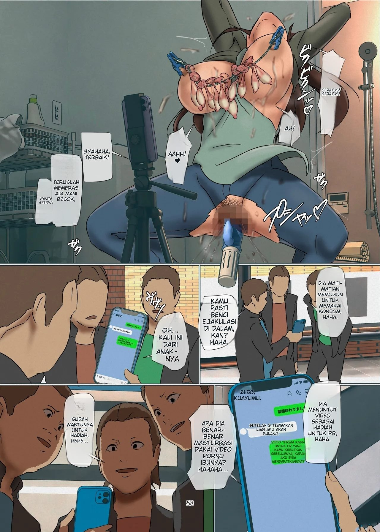 Ikenie no Haha: Chapter chapter-4 - Page 59