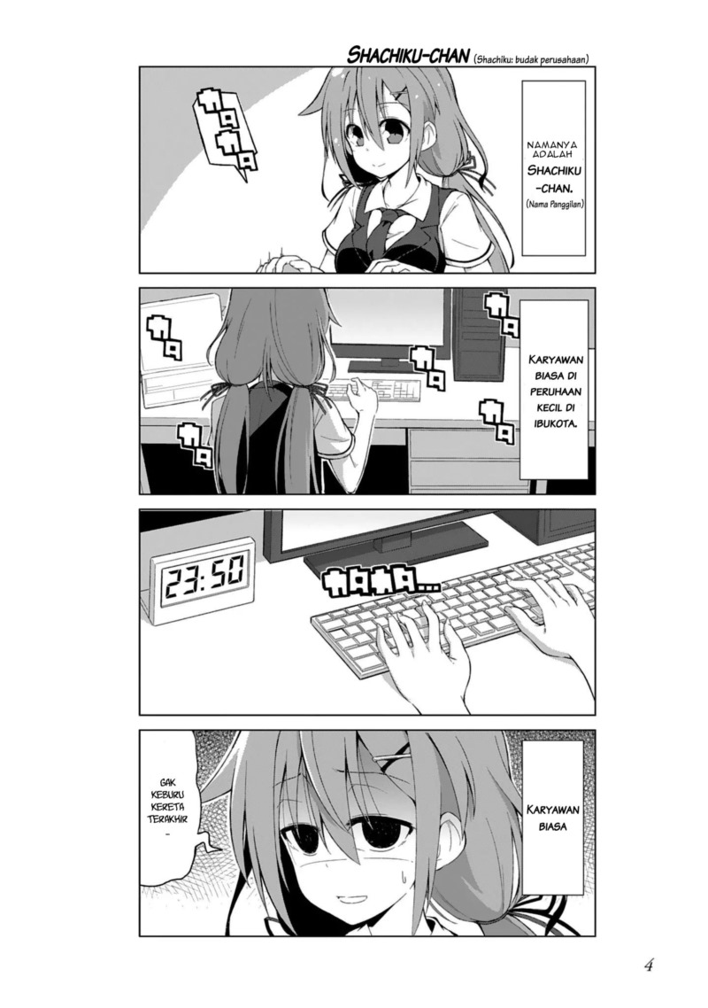 Ikinokore! Shachiku-chan: Chapter chapter-01 - Page 6
