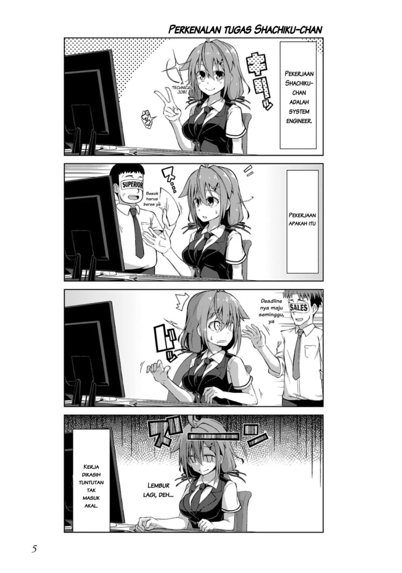 Ikinokore! Shachiku-chan: Chapter chapter-01 - Page 7