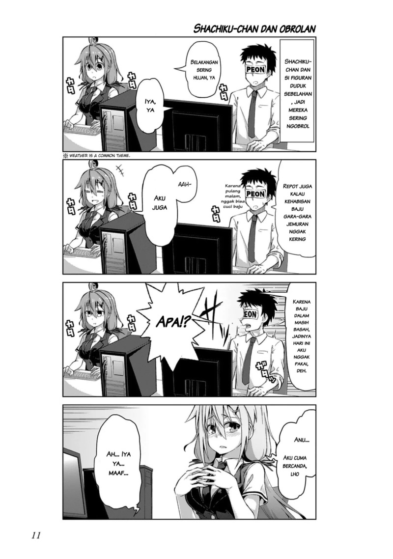 Ikinokore! Shachiku-chan: Chapter chapter-01 - Page 13