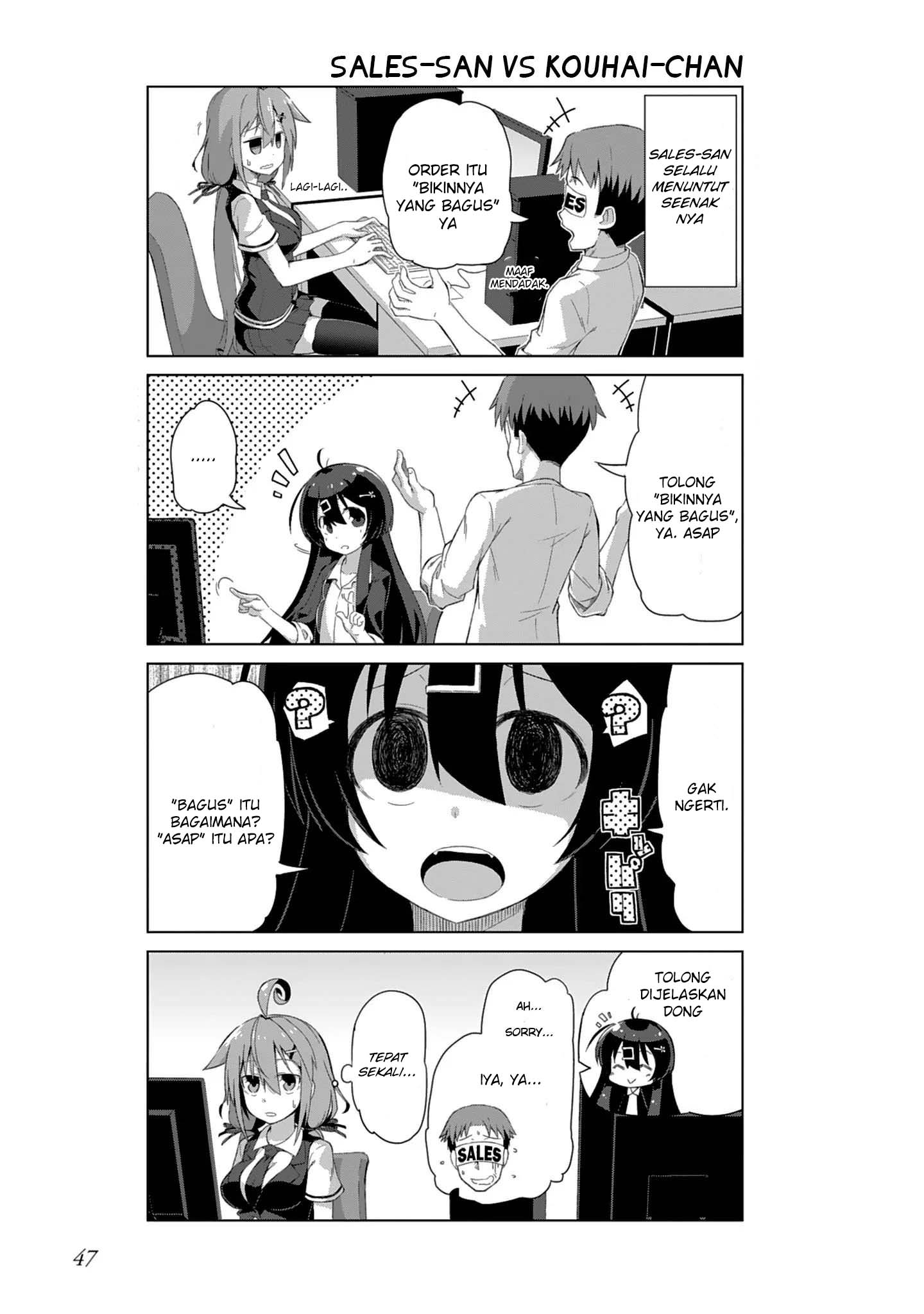 Ikinokore! Shachiku-chan: Chapter chapter-05 - Page 5