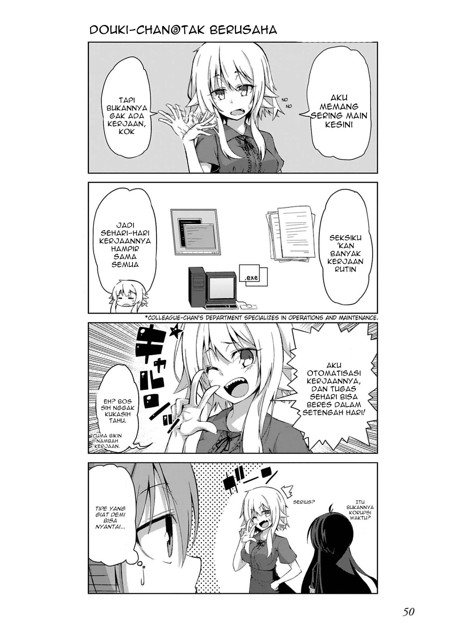 Ikinokore! Shachiku-chan: Chapter chapter-05 - Page 8