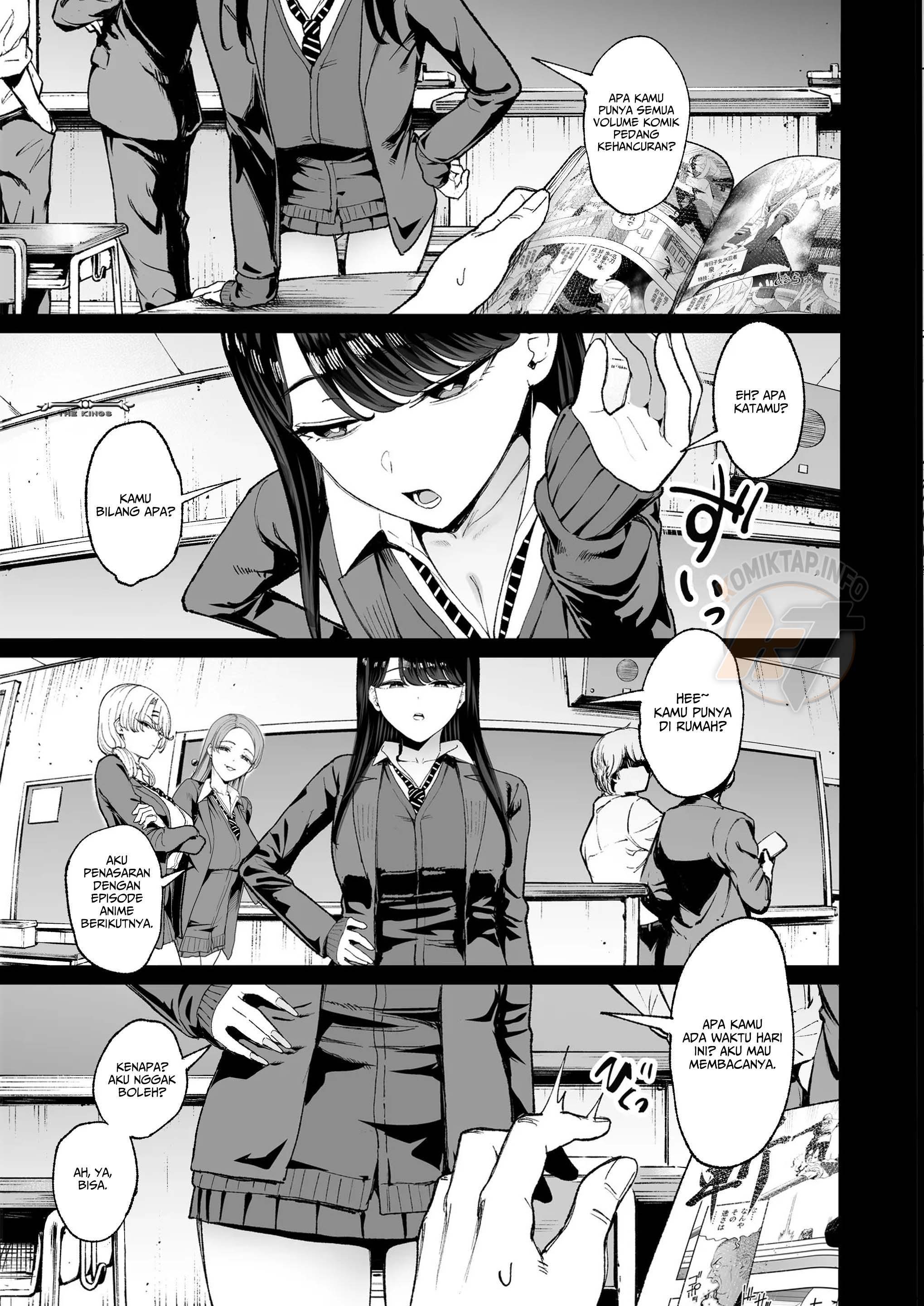 Iribitari Gal ni Manko Tsukawasete Morau Hanashi The Gyaru: Chapter chapter-4.5 - Page 6