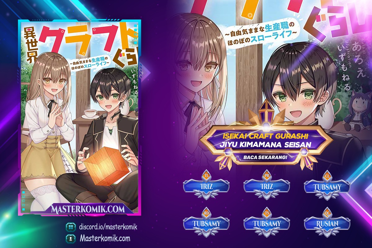 Isekai Craft Gurashi Jiyu Kimamana Seisan Shoku No Honobono Slow Life: Chapter chapter-6.2 - Page 1